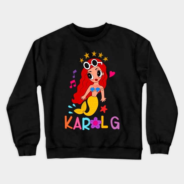 Karol G Crewneck Sweatshirt by liomal